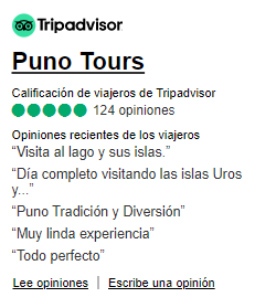 TripAdvisor Puno Tours